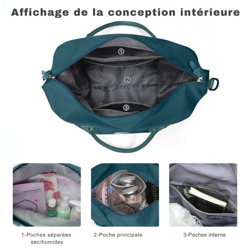 Sac de voyage femme pliant