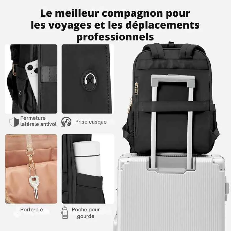Sac à dos de voyage cabine femme