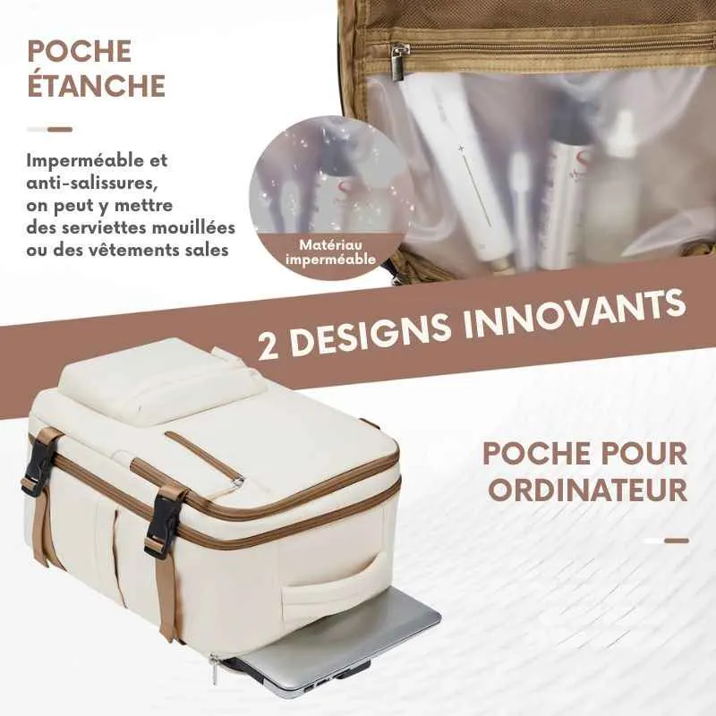 Sac à dos taille bagage cabine