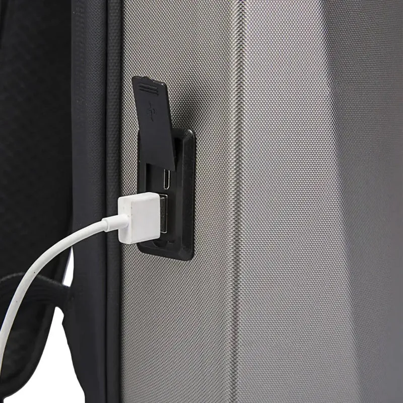 Sac à dos rigide ultra-plat antivol - Atom