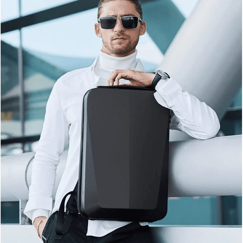 Sac à dos rigide ultra-plat antivol - Atom