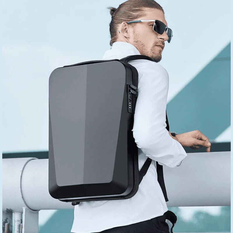 Sac à dos rigide ultra-plat antivol - Atom