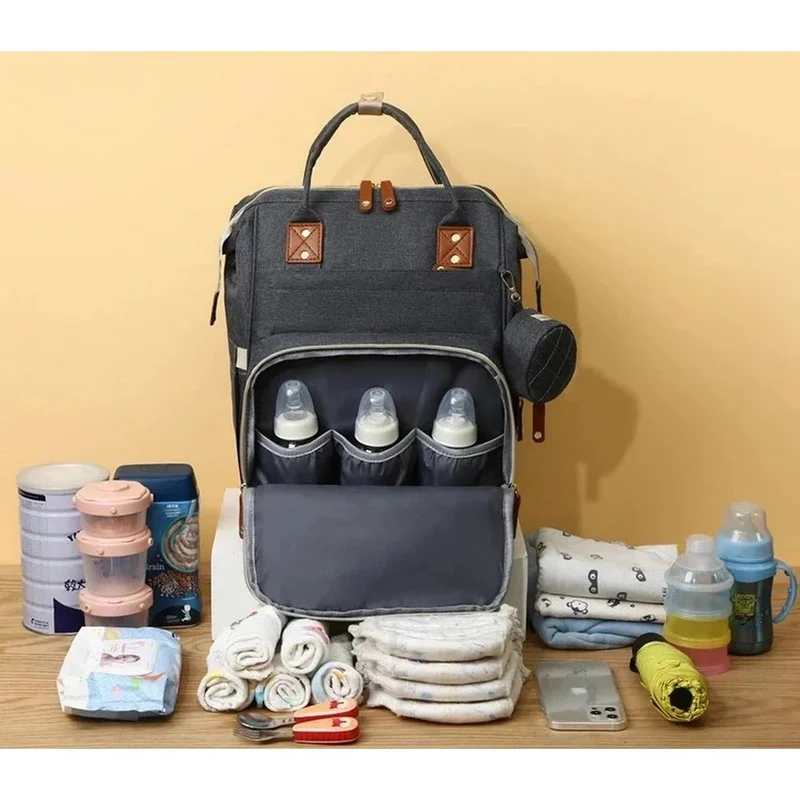 Sac à dos à langer 20L multipoches