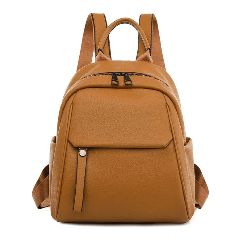 Petit sac à dos femme grainé souple - Manon