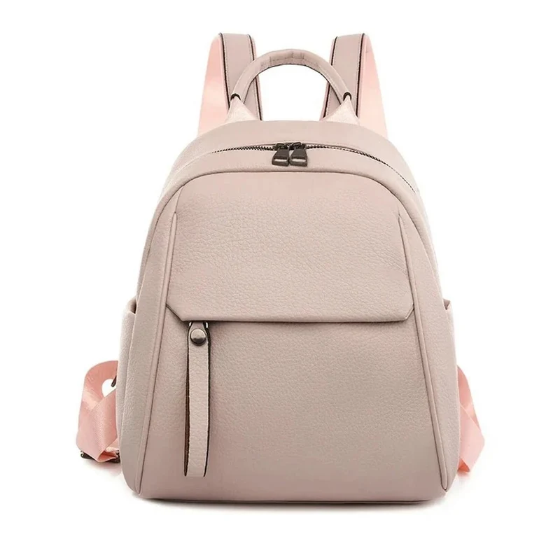 Petit sac à dos femme grainé souple - Manon