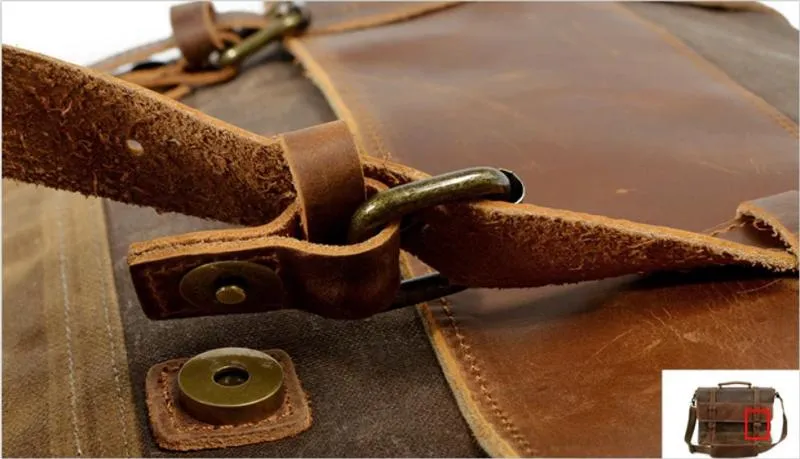 Sacoche toile homme | MORLICH