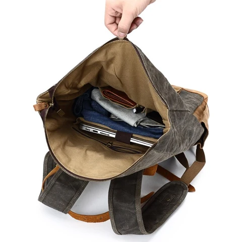 Sac à dos vintage imperméable | NEVIS