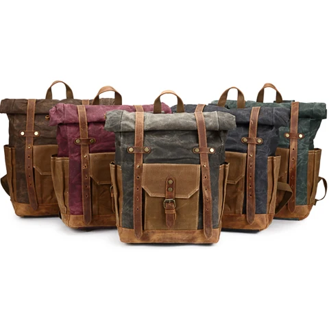 Sac à dos vintage imperméable | NEVIS