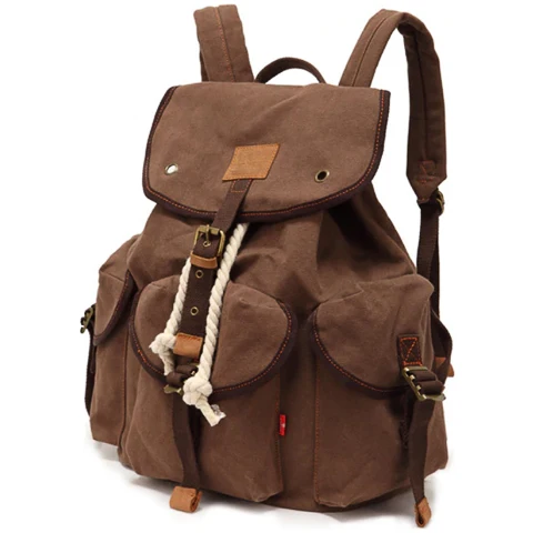 Sac à dos en toile vintage | ANETO