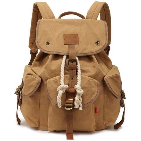 Sac à dos en toile vintage | ANETO