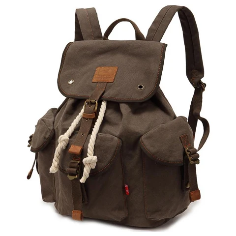 Sac à dos en toile vintage | ANETO