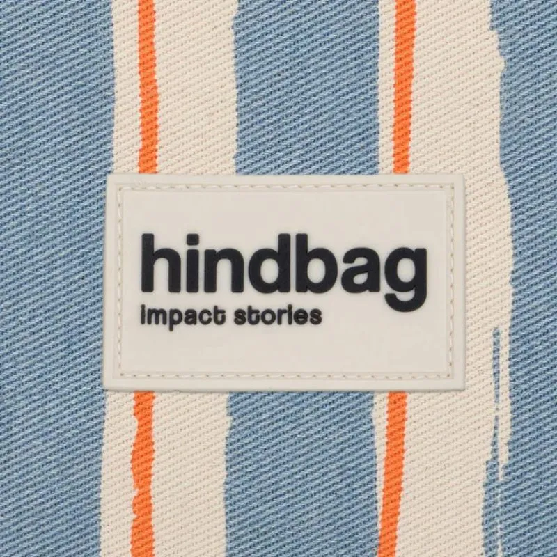 Sac banane Olivia rayée coton bio - Hindbag