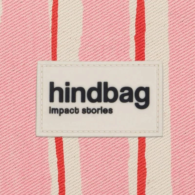 Sac banane Olivia rayée coton bio - Hindbag