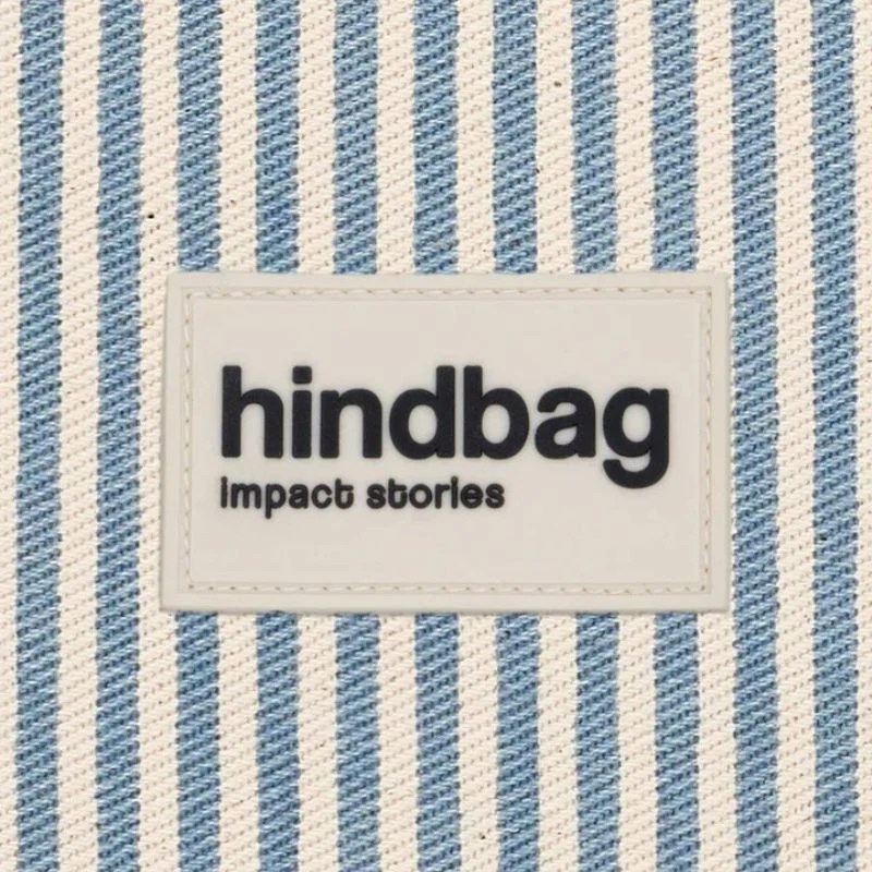 Sac banane Olivia rayée coton bio - Hindbag