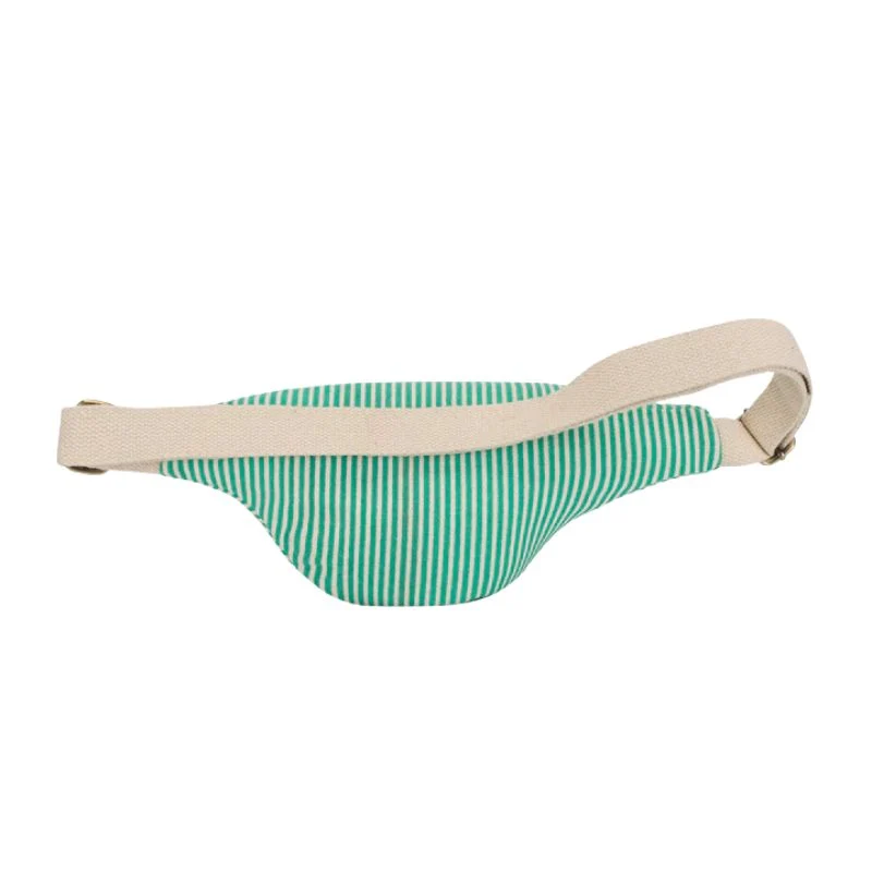 Sac banane Olivia rayée coton bio - Hindbag