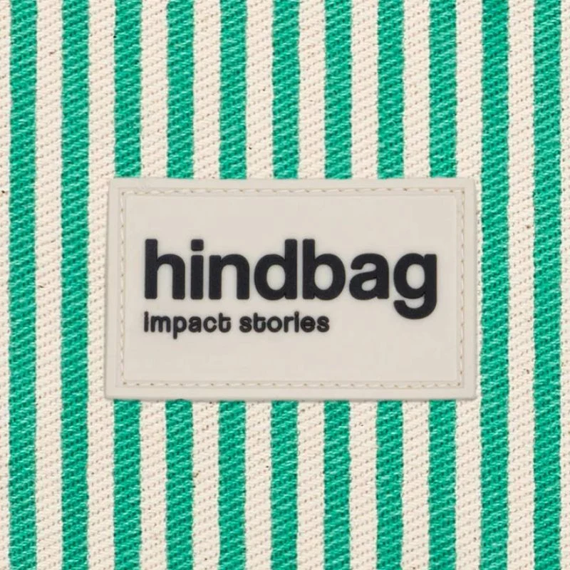Sac banane Olivia rayée coton bio - Hindbag