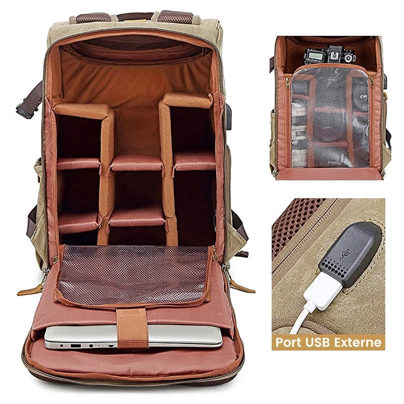 Sac vintage appareil photo | NELSON