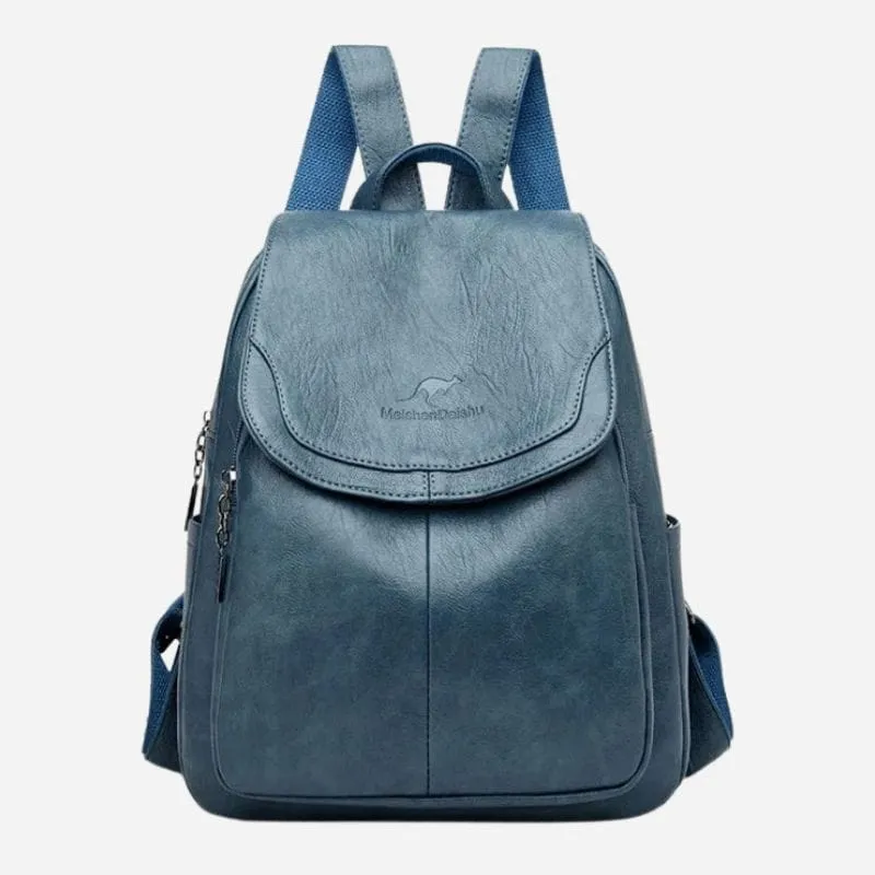 Petit Sac à Dos en Cuir Femme