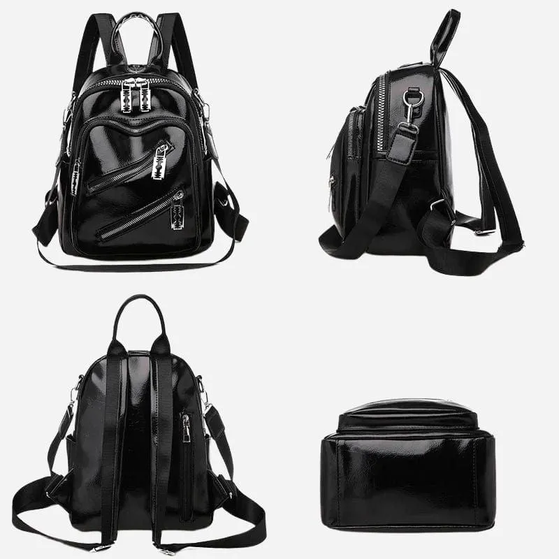 Mini sac à dos cuir femme
