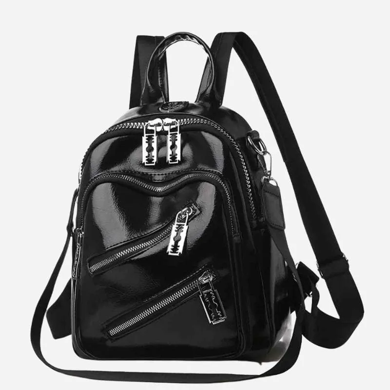 Mini sac à dos cuir femme