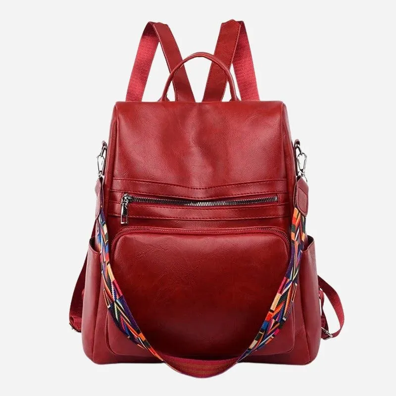 Petit sac à dos vintage voyage femme