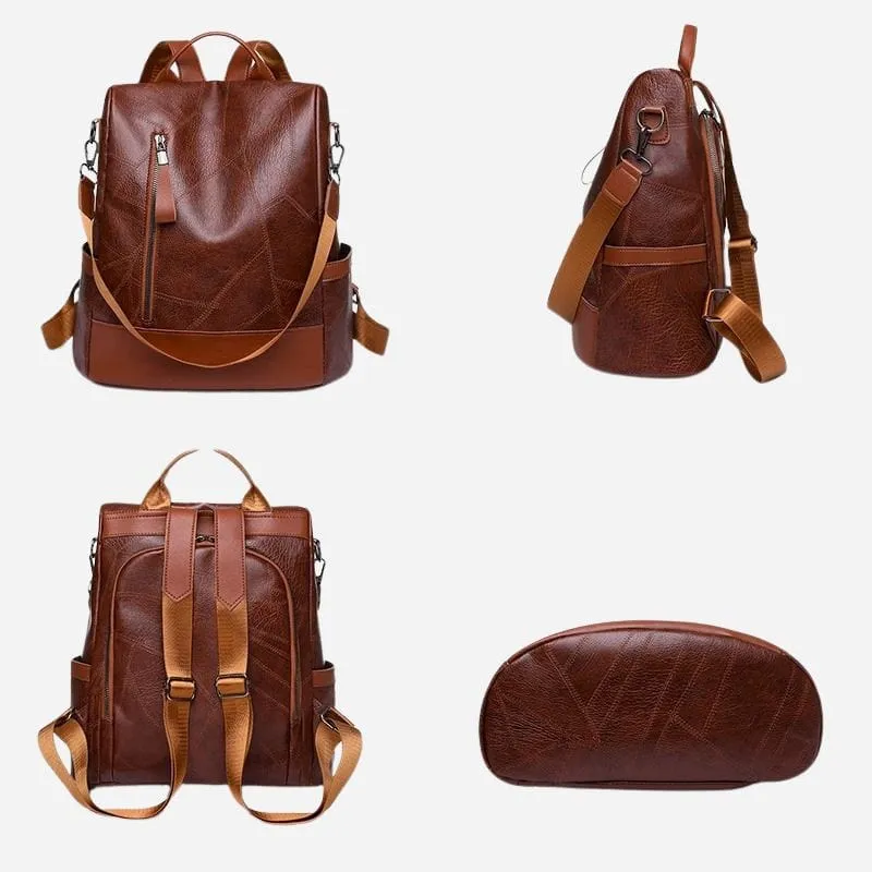 Petit Sac à Dos en Cuir Femme