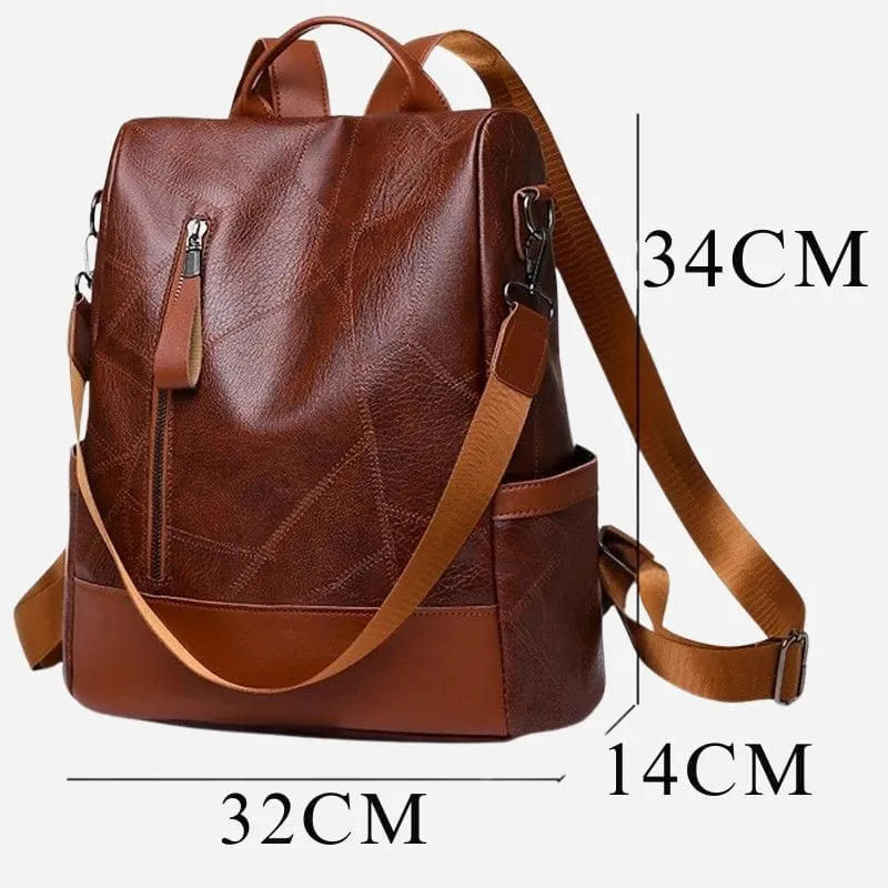 Petit Sac à Dos en Cuir Femme