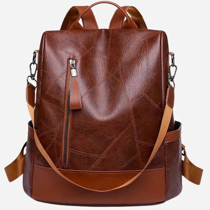 Petit Sac à Dos en Cuir Femme