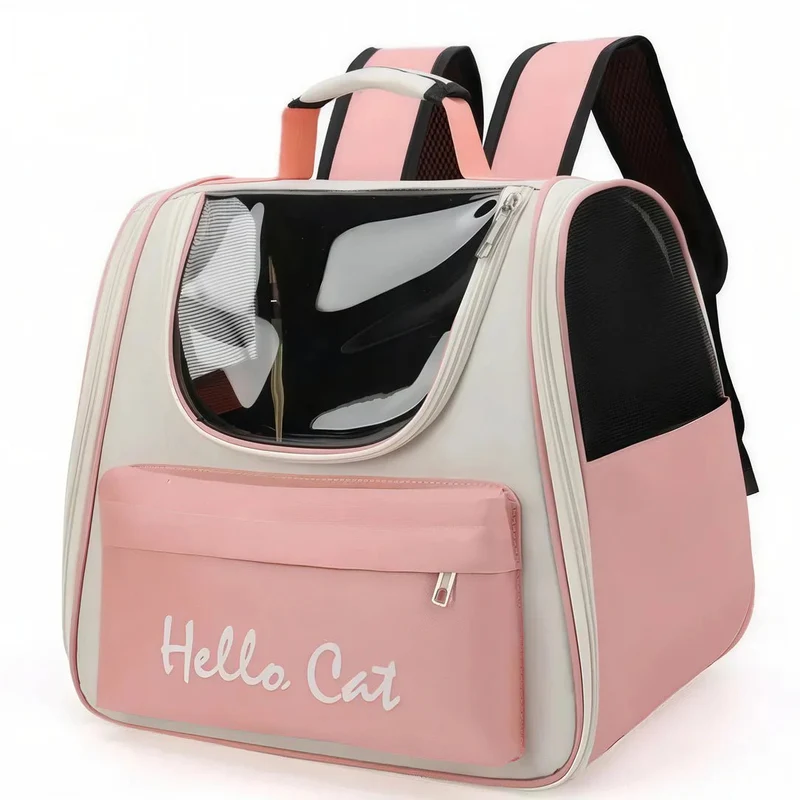 Sac à dos porte chat - Hello Cat