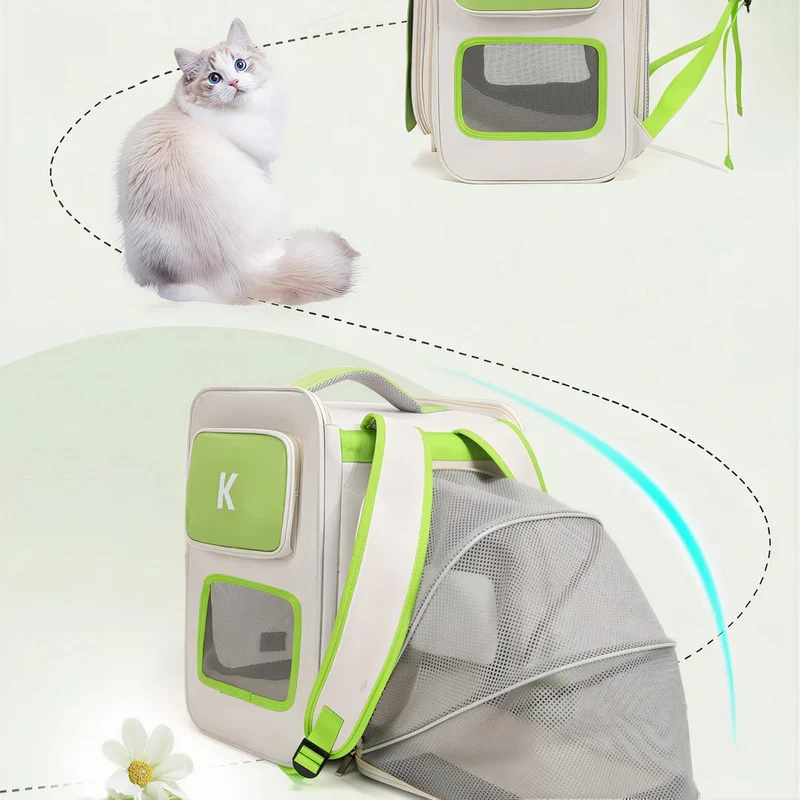 Sac à dos pour chat portable ventilé - MrKing