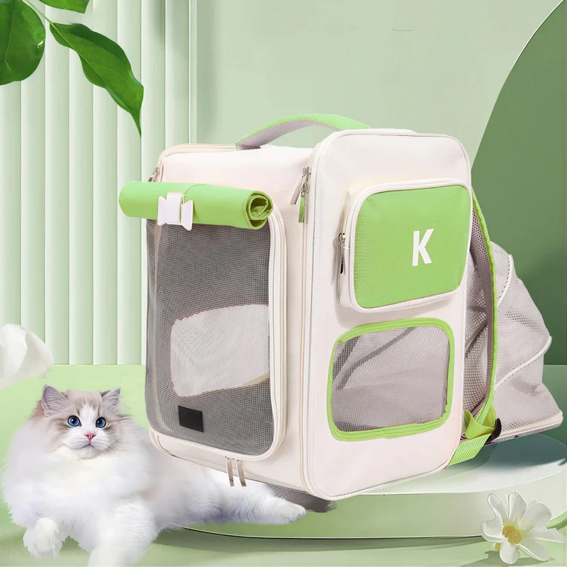 Sac à dos pour chat portable ventilé - MrKing