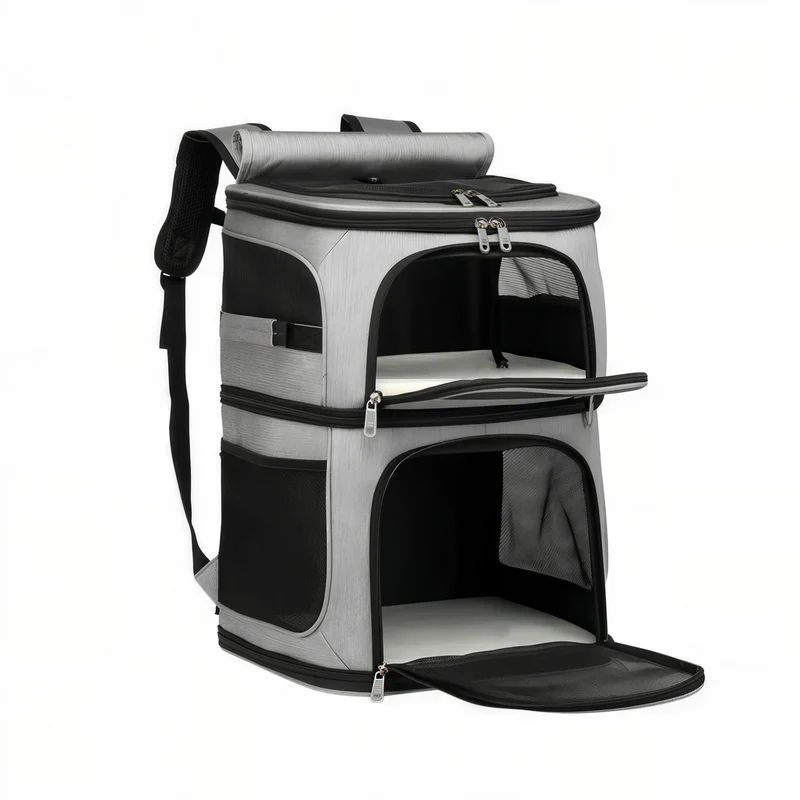 Sac de transport double pour chat - Cocoon Duo
