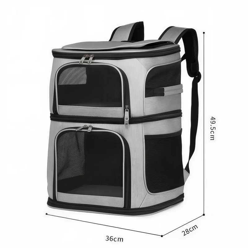 Sac de transport double pour chat - Cocoon Duo