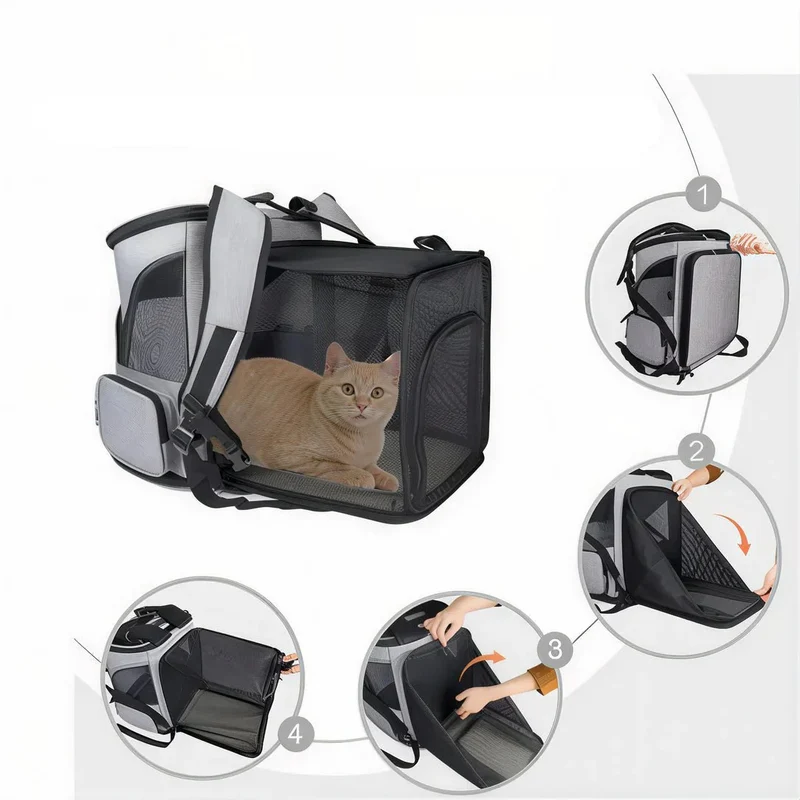 Sac de transport extensible pour chat - Cocoon