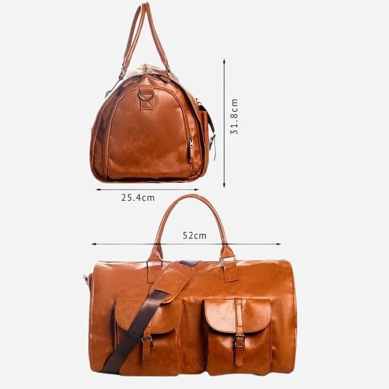 Sac de voyage cabine cuir homme