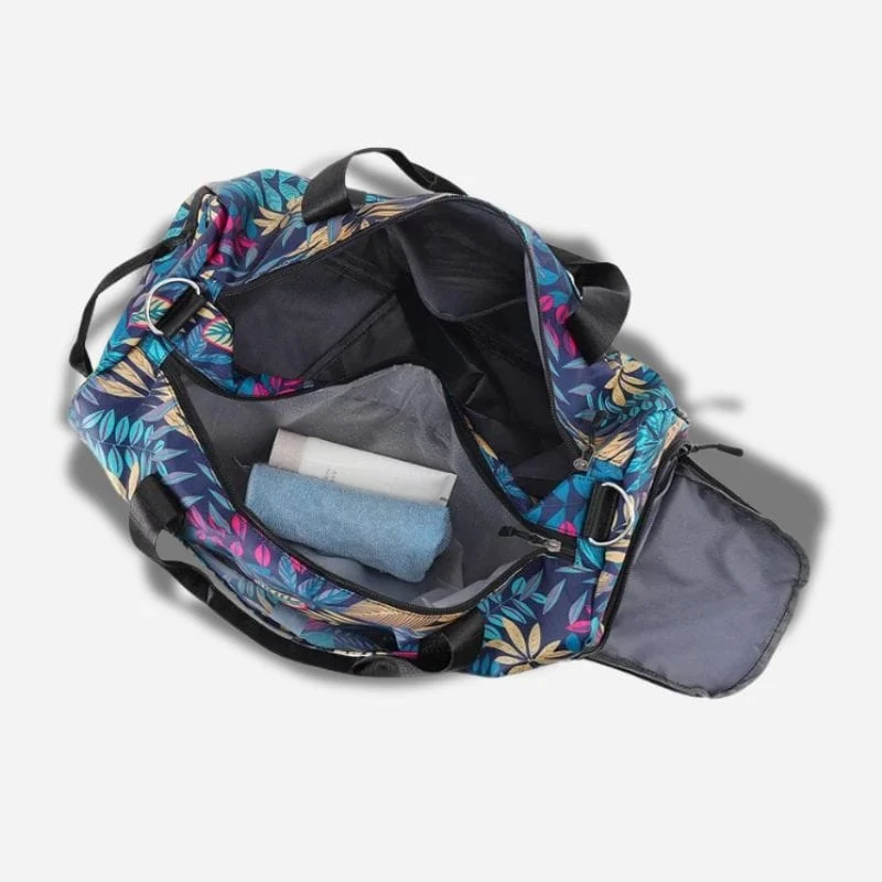 Sac de voyage femme fleuri