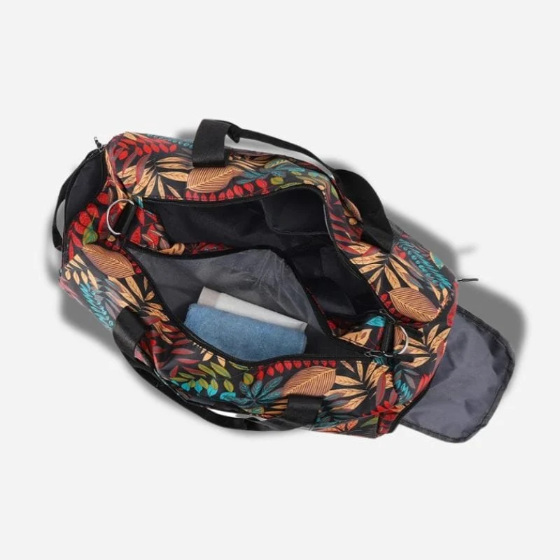 Sac de voyage femme fleuri