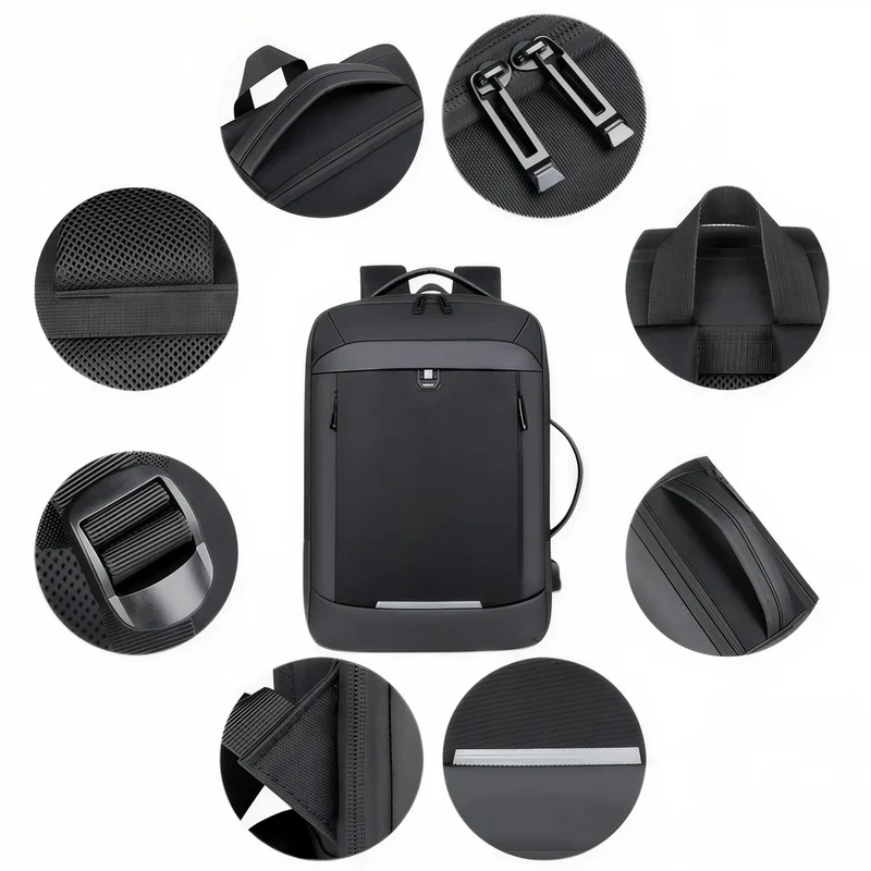Sac à dos ordinateur extensible (17 pouces)