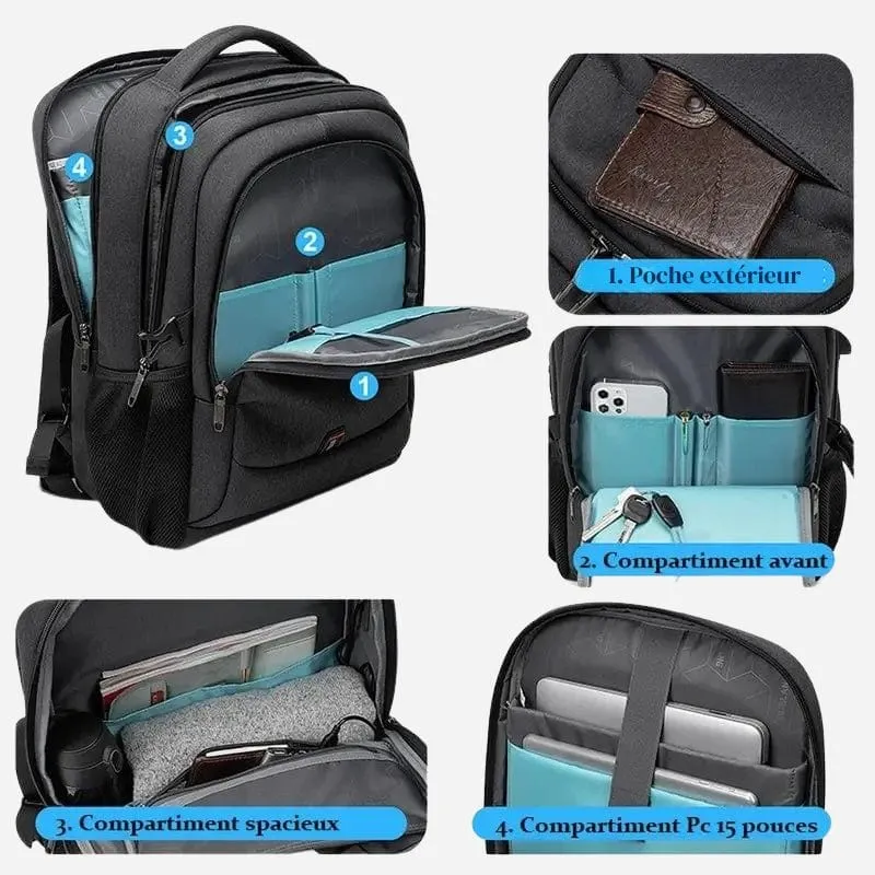 Sac à dos ordinateur homme