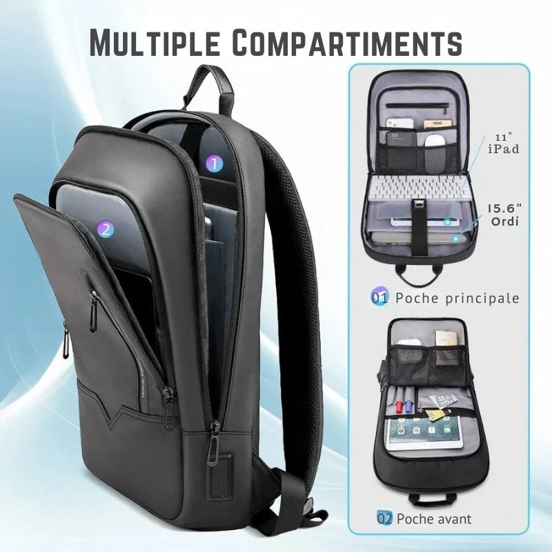 Sac à dos homme travail luxe
