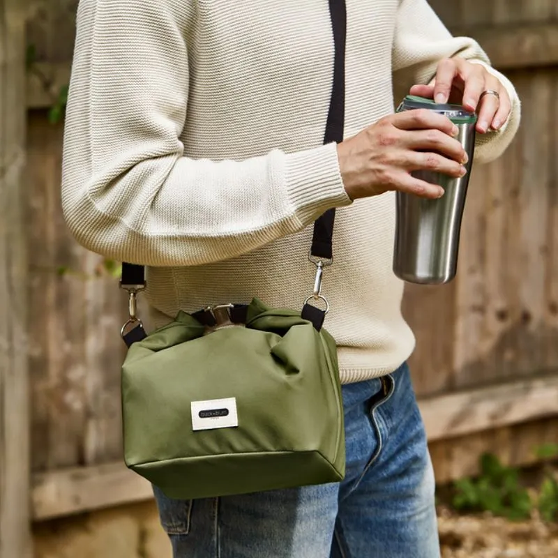 Sac isotherme Lunch Bag grand format roll-top recyclé 10 L - Black & Blum