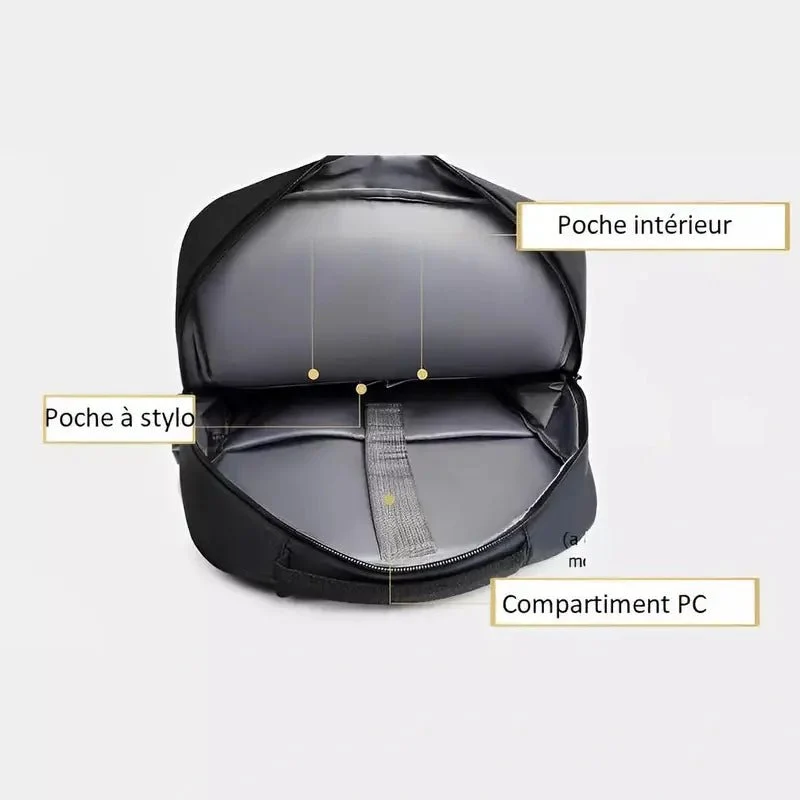 Sac à dos minimaliste pour pc 14 pouces