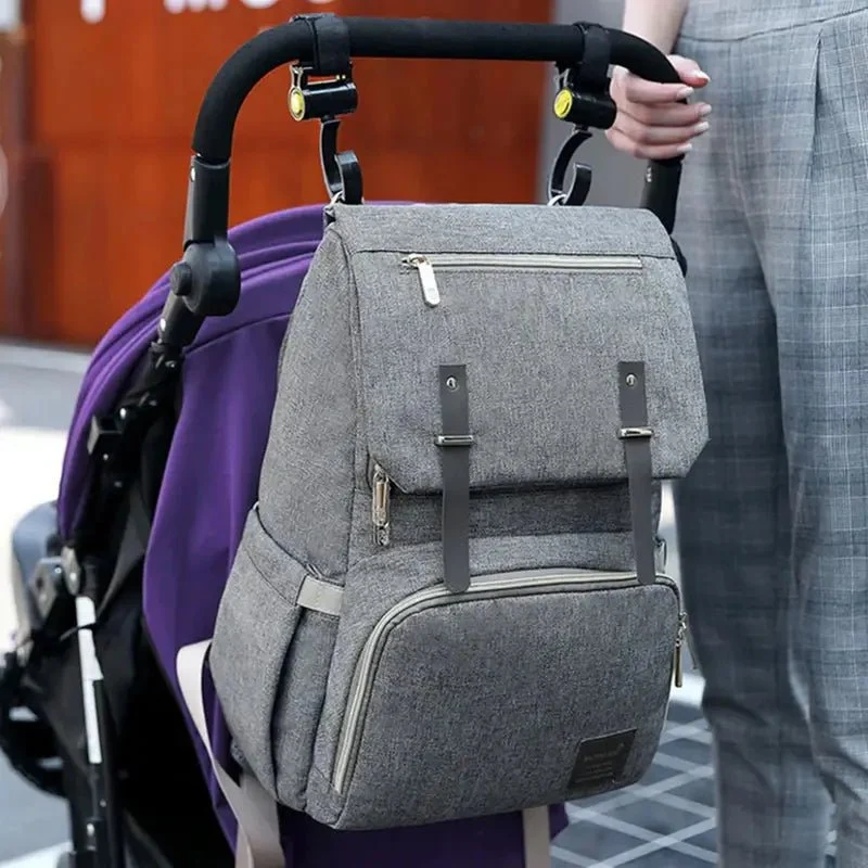 Sac à dos à langer oxford