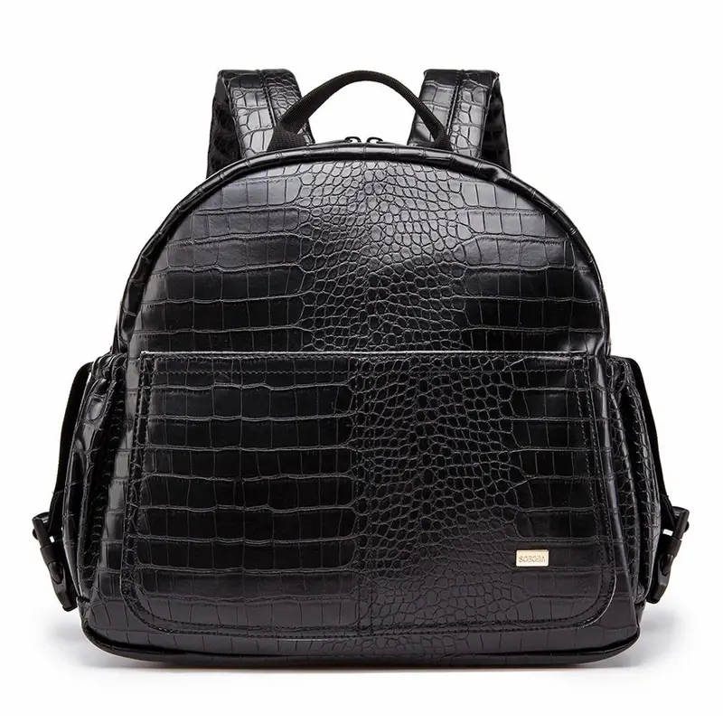 Sac à dos à langer patiné pour bébé