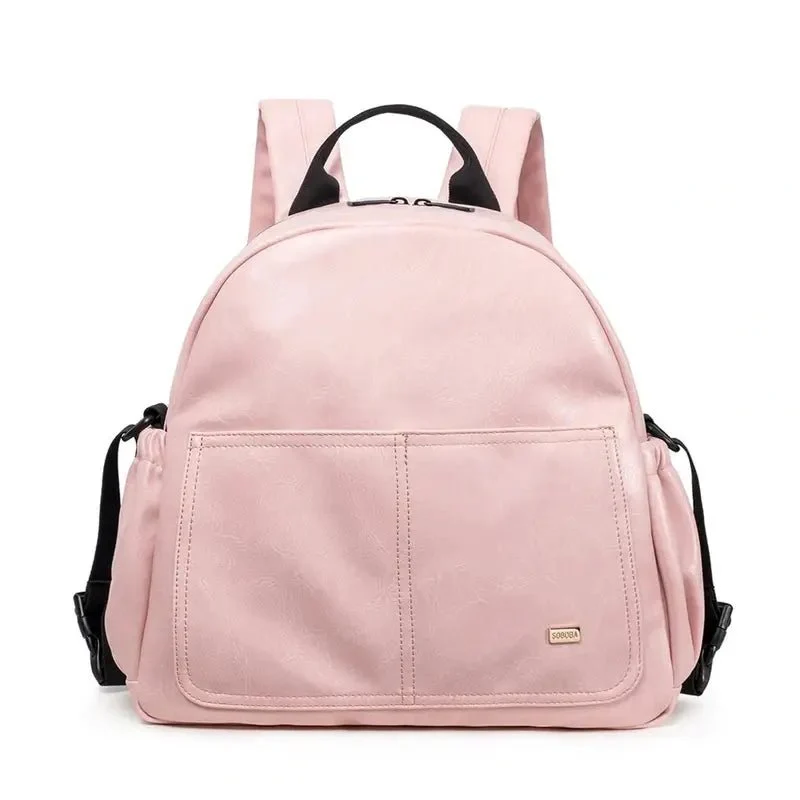 Sac à dos à langer patiné pour bébé