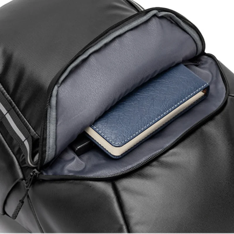 Sac à dos roll top Kingsons - Black Edition