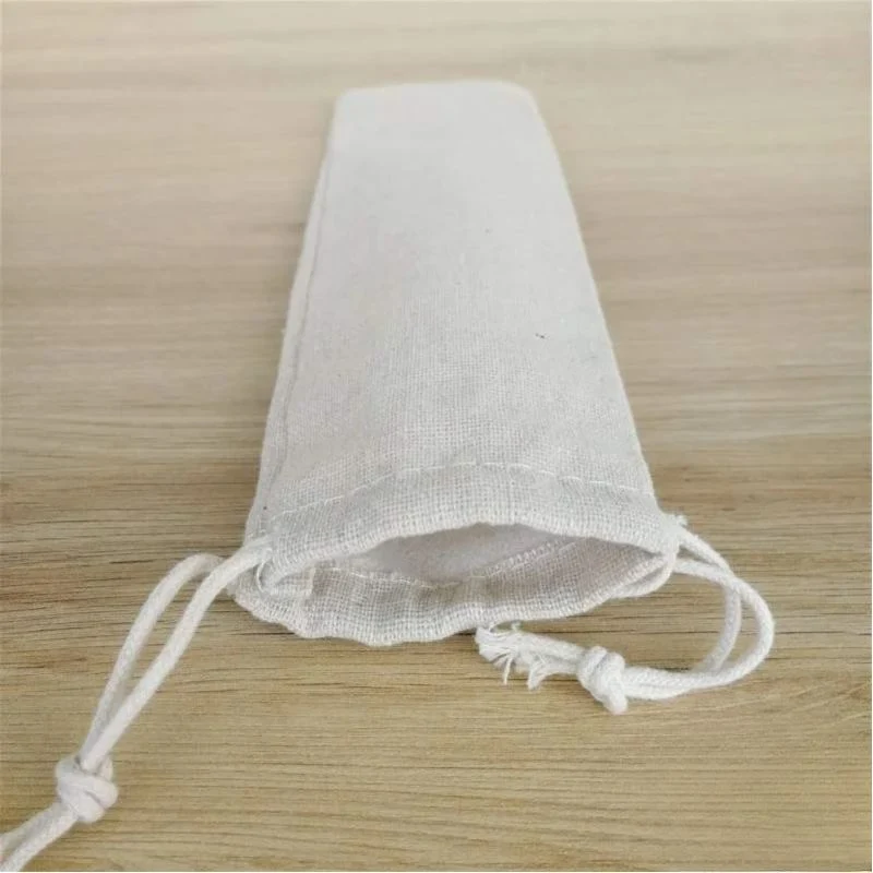 Pochette en lin pour pailles réutilisables - Hello Durable