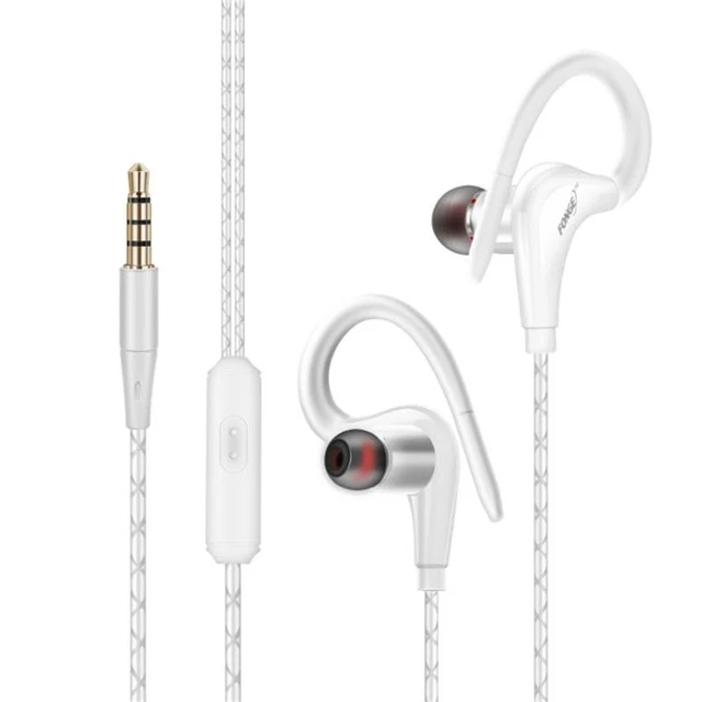 Fonge S500 Stereo Sports Earphones Subwoofer Earphones Waterproof Earphones IPX5 Free Hi-Fi Earphones with Microphone