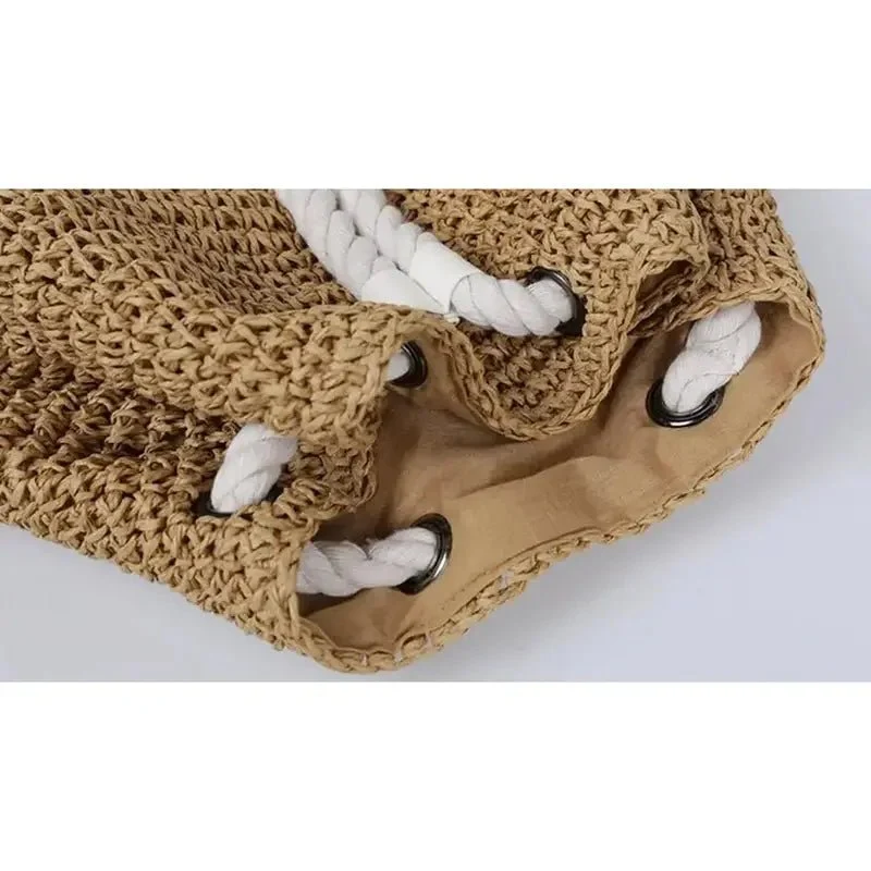Sac à dos paille