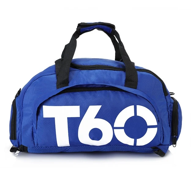 Waterproof Sport Gym Bag Men Women Fitness Outdoor Separate Space For Shoes pouch rucksack Hide Backpack Shoulder Handbag T60